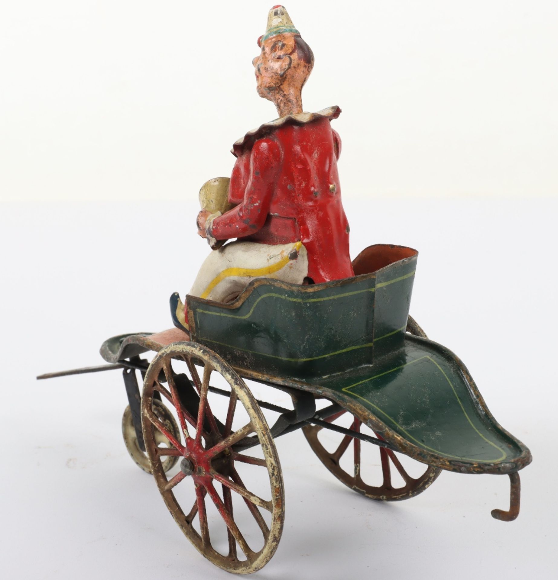 Extremely rare Marklin ‘Fidelitas’ tinplate clockwork Clown Car Train, German circa 1909 - Bild 30 aus 40