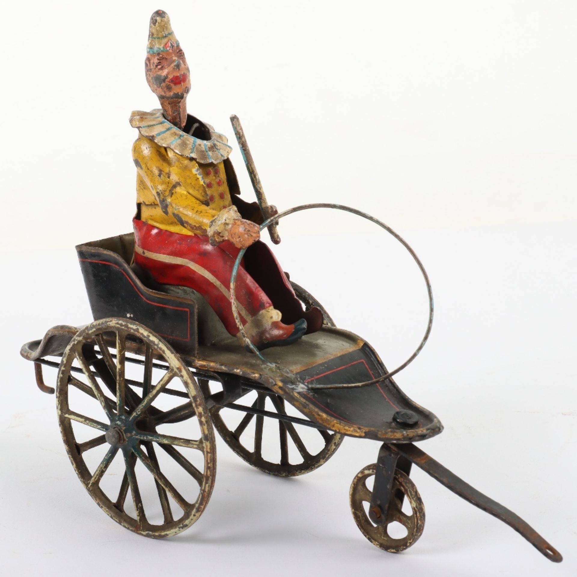 Extremely rare Marklin ‘Fidelitas’ tinplate clockwork Clown Car Train, German circa 1909 - Bild 17 aus 40