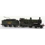 A good kit/scratch built gauge 1 electric 4-4-0 Southern E726 locomotive and tender