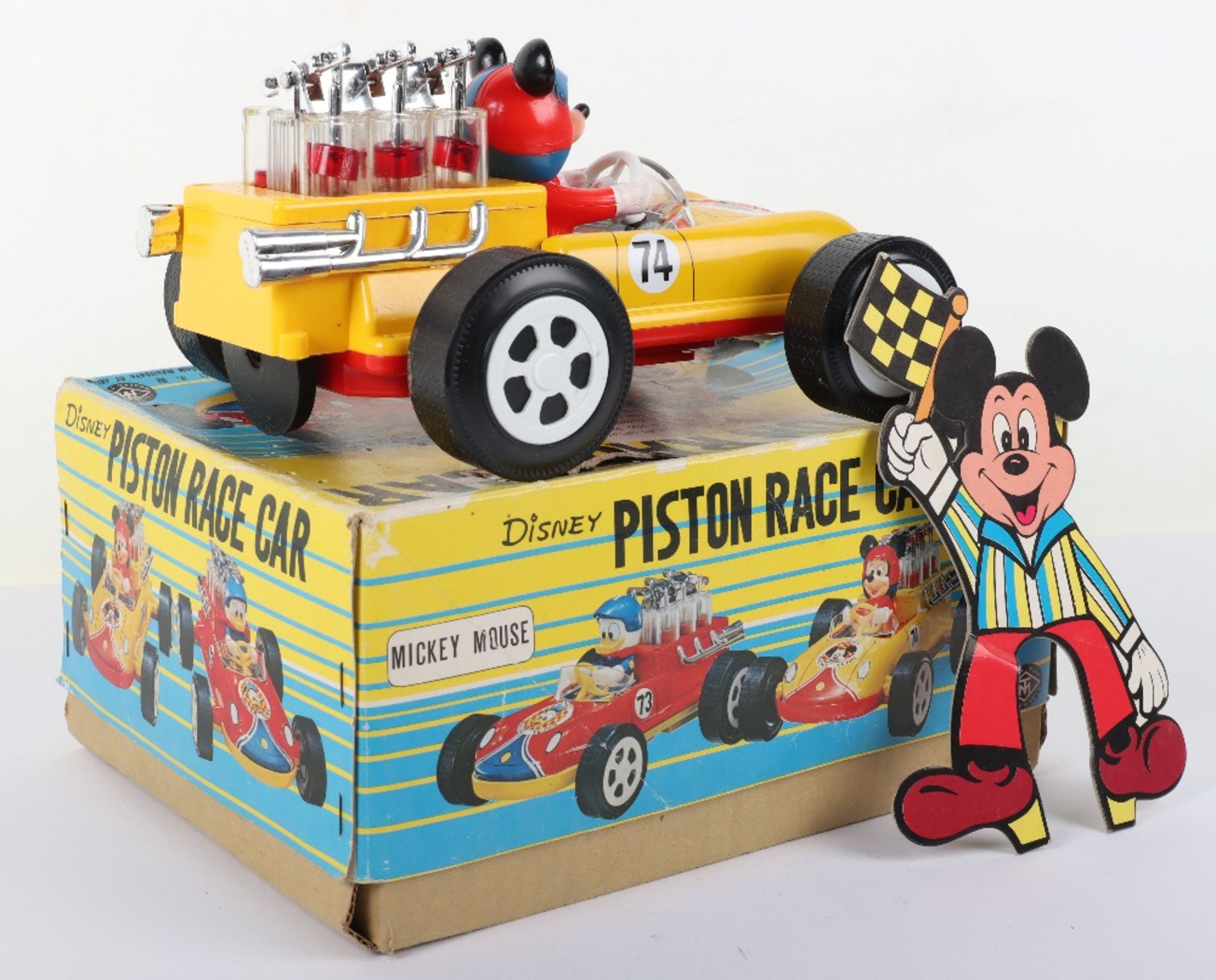 Masudaya (Japan) Disney Piston Race Car Mickey Mouse - Bild 3 aus 8