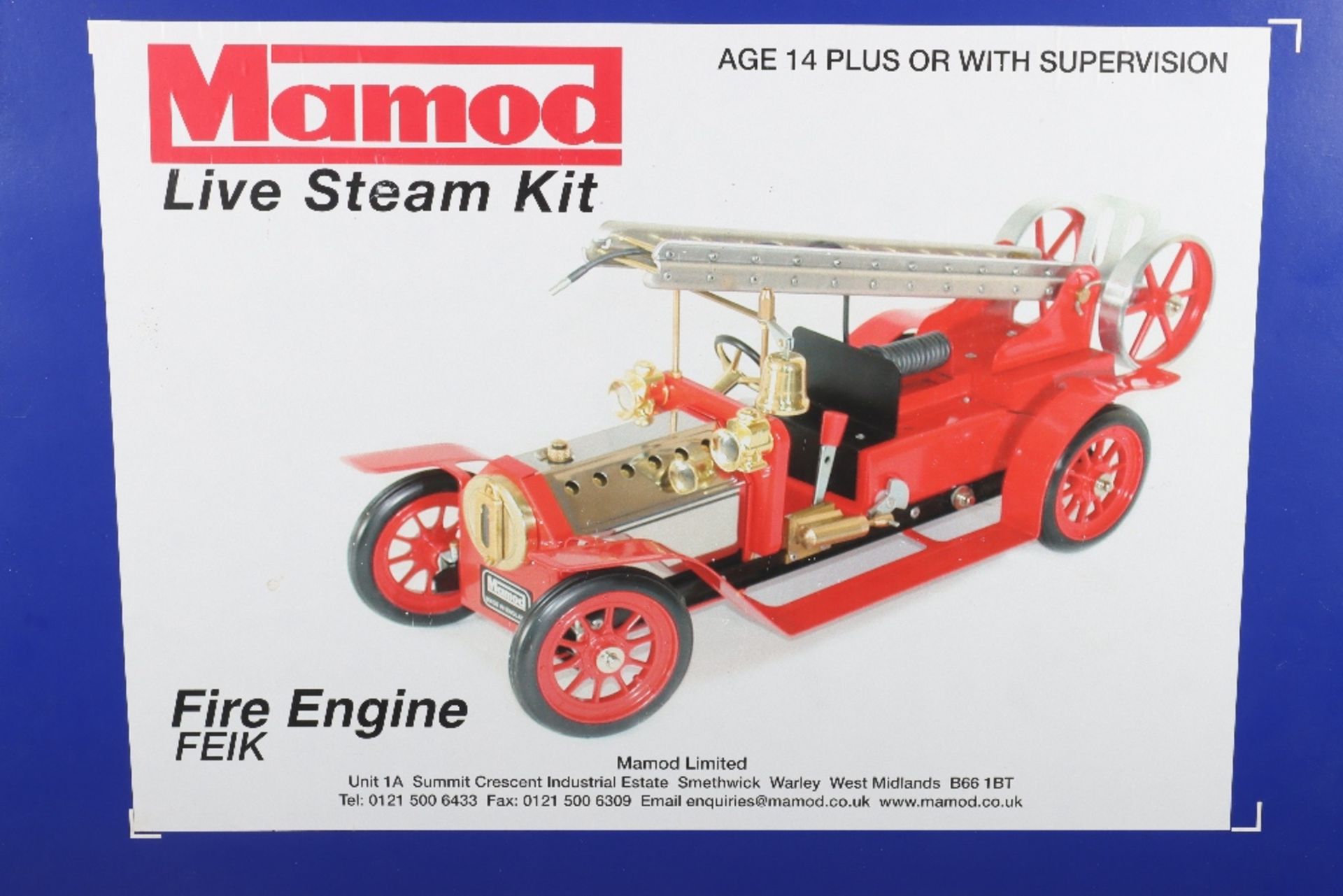 A Mamod Live Steam Kit Fire Engine, - Bild 3 aus 6