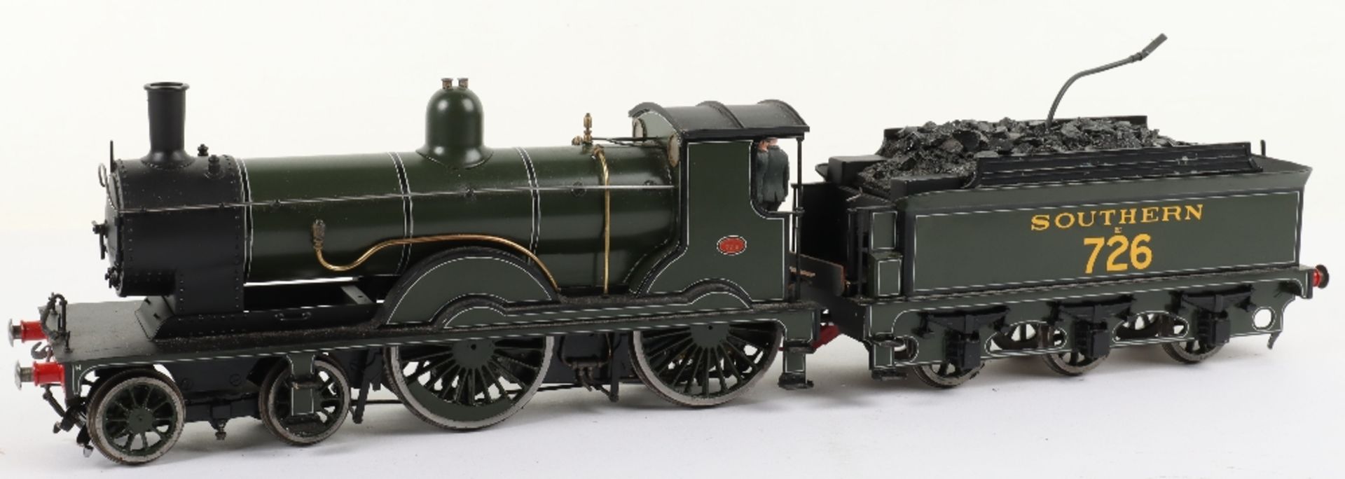 A good kit/scratch built gauge 1 electric 4-4-0 Southern E726 locomotive and tender - Bild 2 aus 3