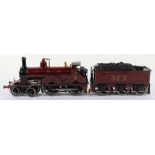 A good kit/scratch built gauge 1 electric 4-4-0 MR locomotive and 327 tender