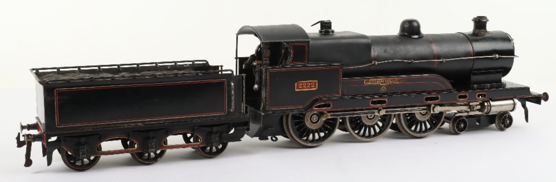 Bing for Basett-Lowke gauge 1 live steam LNWR 4-6-0 ‘Sir Gilbert Claughton’ locomotive and tender - Image 2 of 3