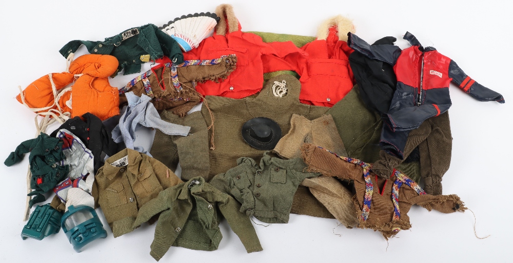 A Large Quantity of Vintage Action Man Uniforms, Headdress & Accessories - Image 5 of 8