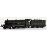 A good kit/scratch built 0 gauge 4-6-0 Great Western ‘Rougemont Castle’ locomotive and tender