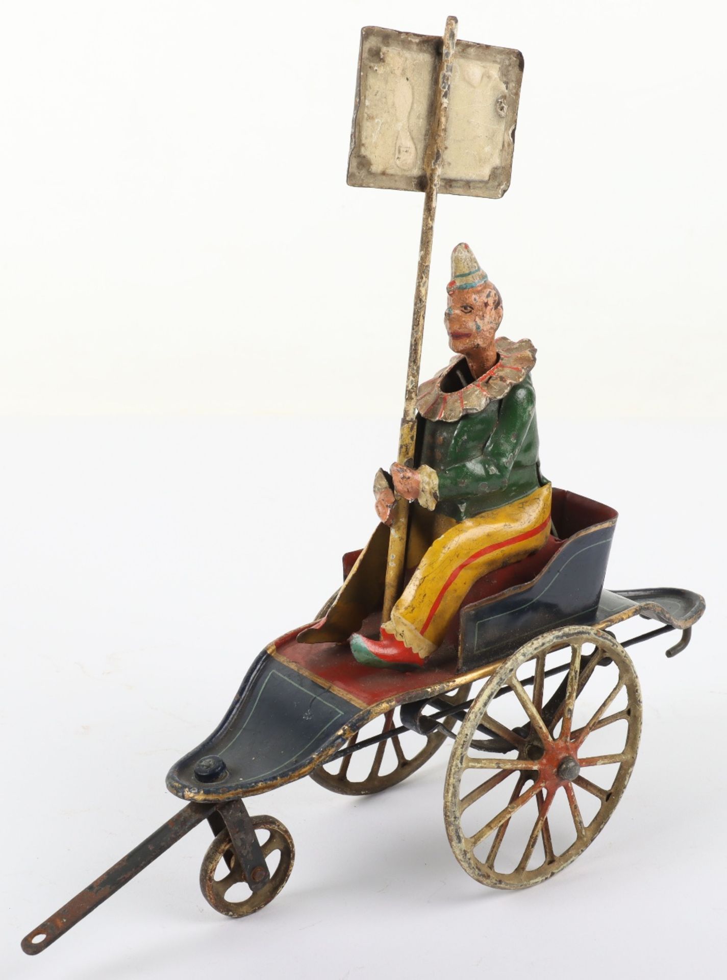 Extremely rare Marklin ‘Fidelitas’ tinplate clockwork Clown Car Train, German circa 1909 - Bild 35 aus 40