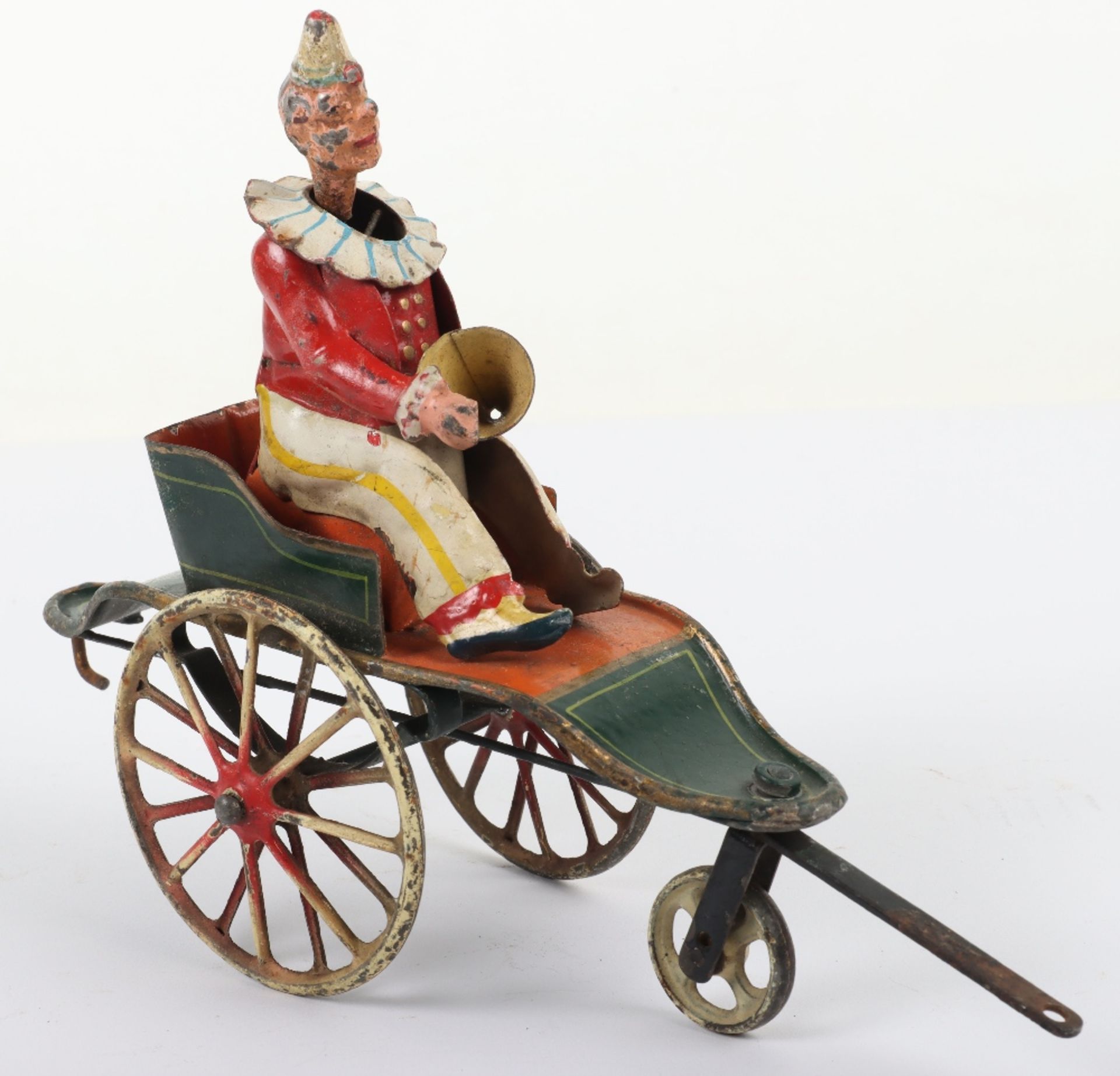 Extremely rare Marklin ‘Fidelitas’ tinplate clockwork Clown Car Train, German circa 1909 - Bild 27 aus 40