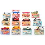 Twelve Boxed Matchbox Lesney Superfast Models