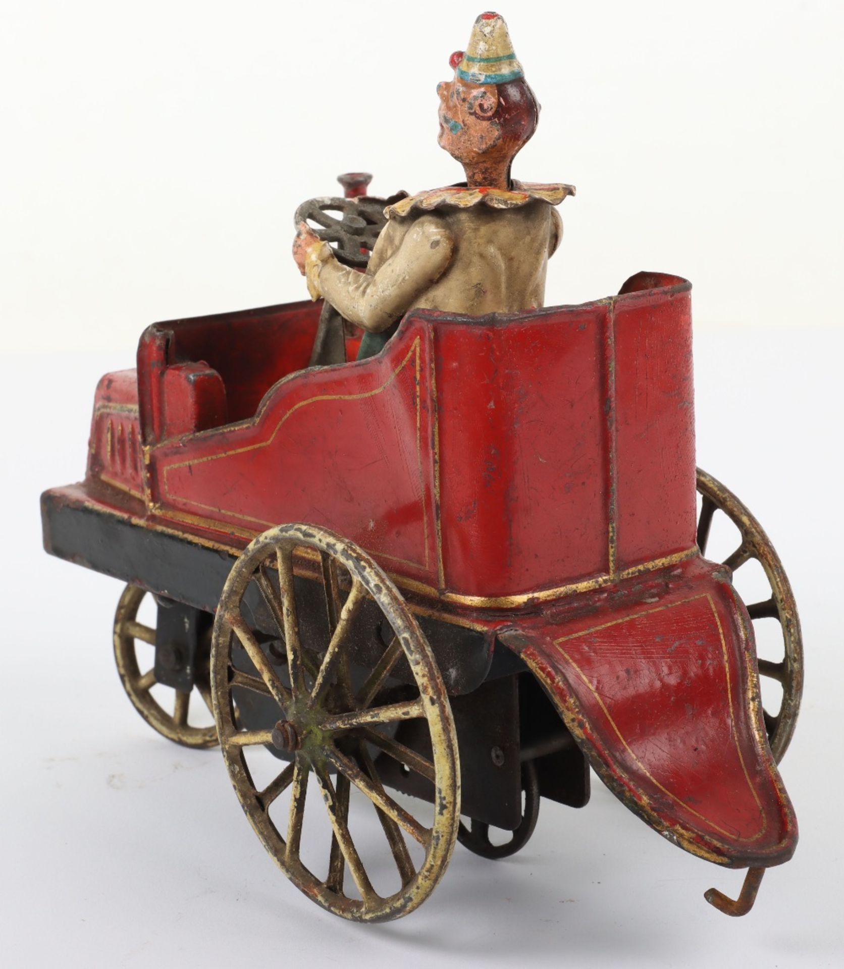 Extremely rare Marklin ‘Fidelitas’ tinplate clockwork Clown Car Train, German circa 1909 - Bild 14 aus 40