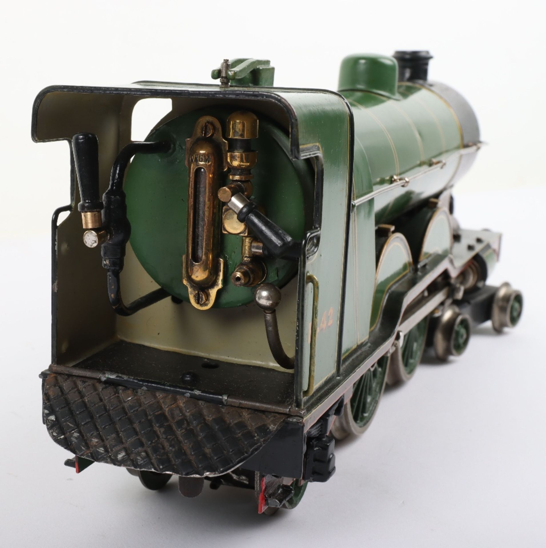 Bing for Bassett-Lowke gauge 1 live steam 4-4-2 GNR Atlantic class locomotive and tender - Bild 3 aus 3