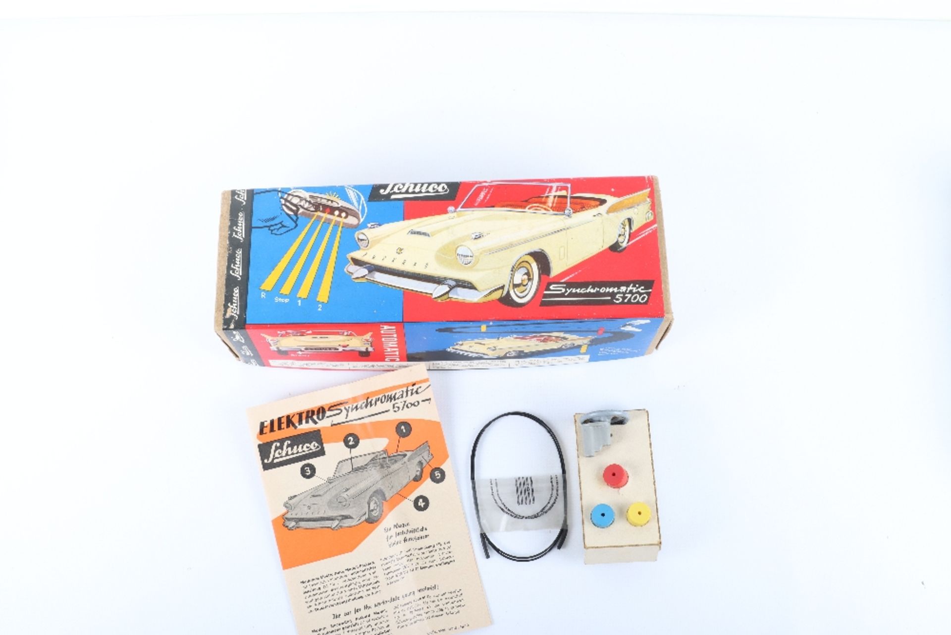 Original Empty Box For Arnold (Western Germany) Nr.3400 Tinplate Toy Car - Bild 6 aus 8