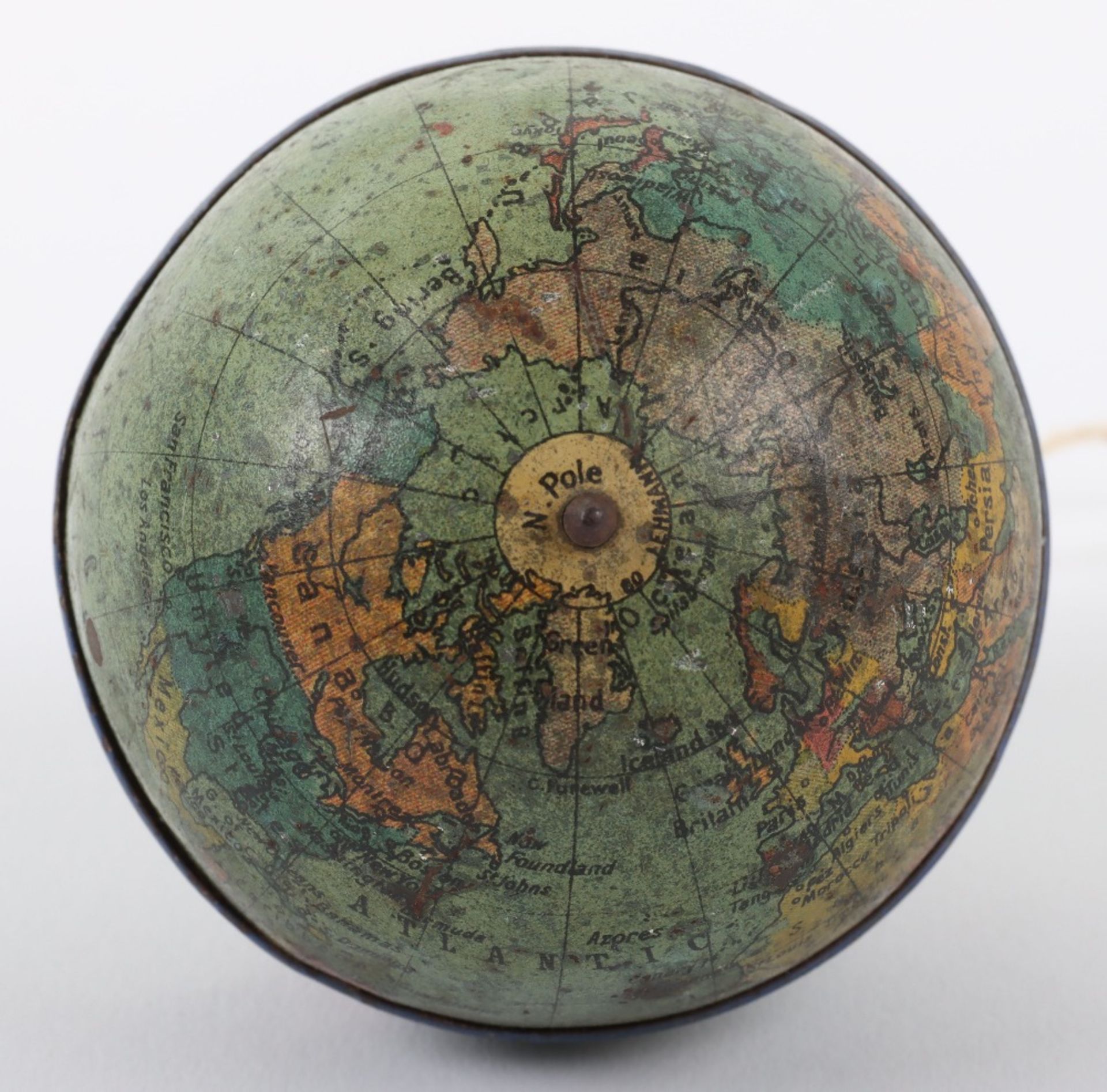 Lehmann Mundus Tinplate Globe - Image 4 of 5