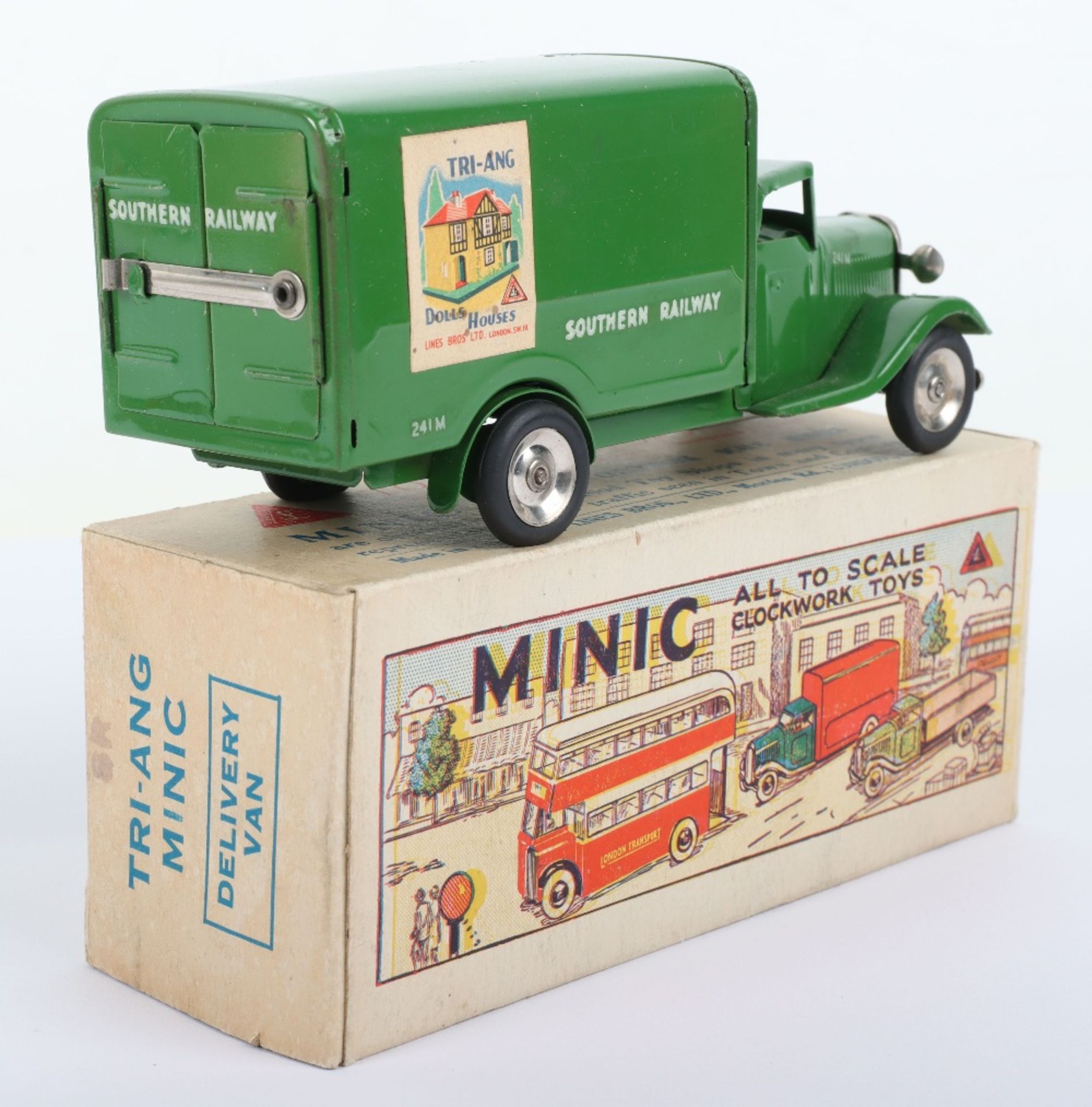 Boxed Tri-ang Minic 82M Southern Railways Delivery van - Bild 2 aus 5