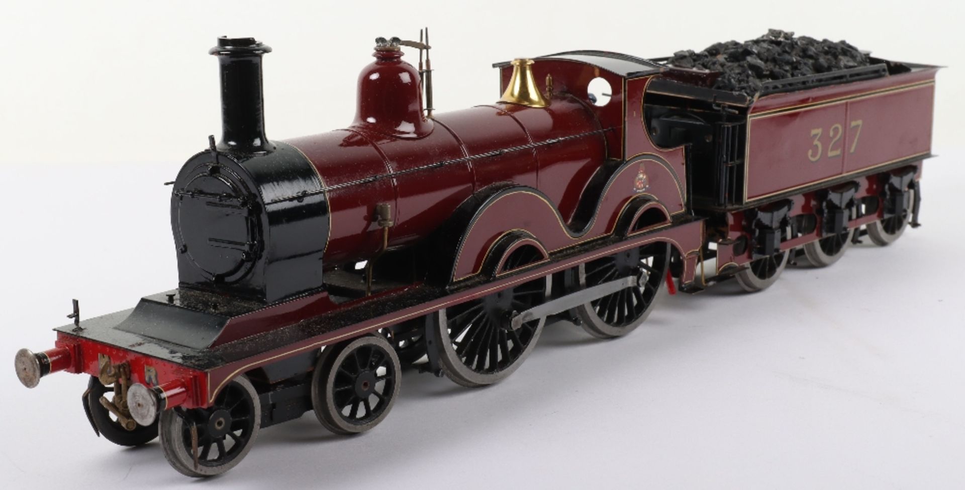 A good kit/scratch built gauge 1 electric 4-4-0 MR locomotive and 327 tender - Image 3 of 8