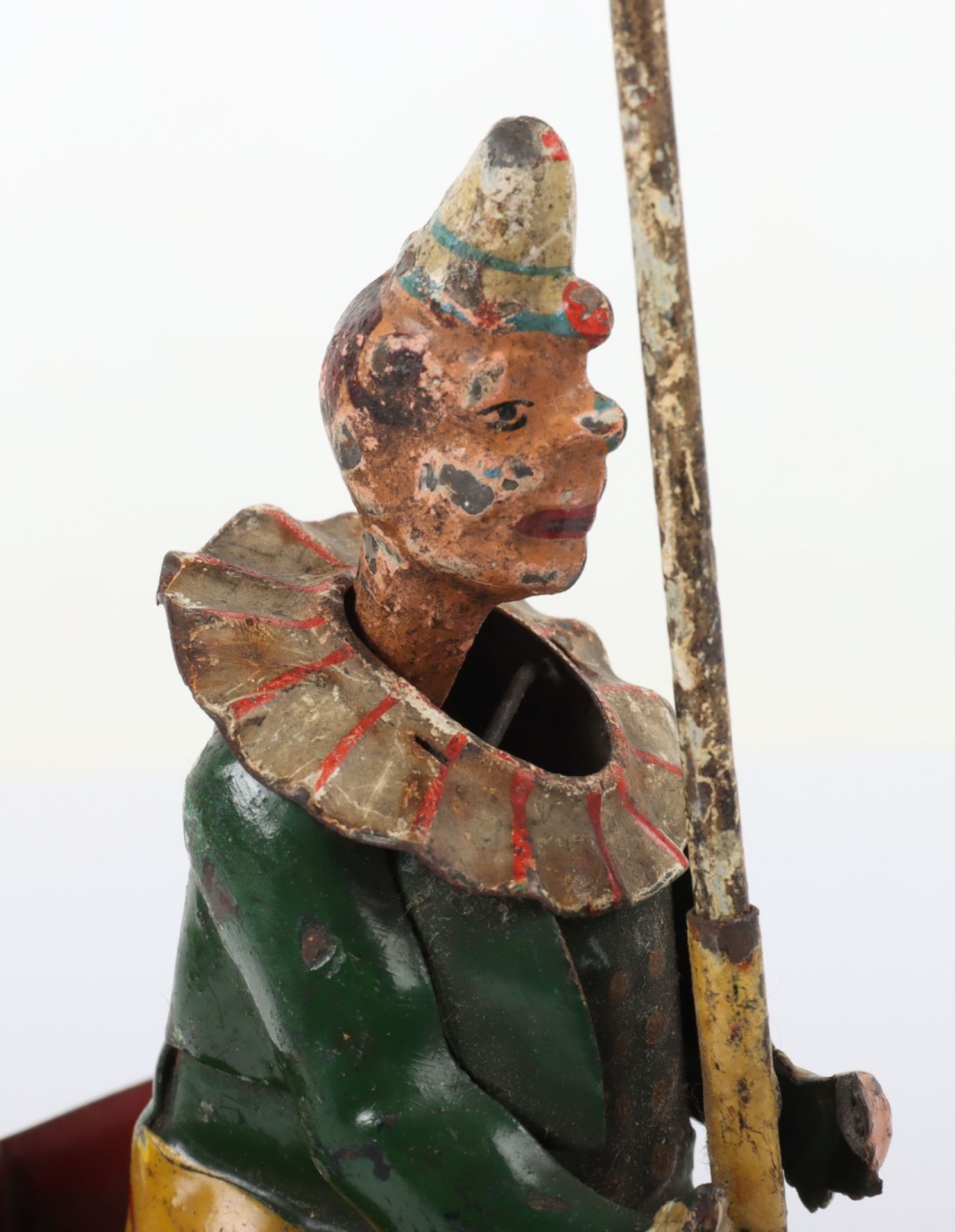 Extremely rare Marklin ‘Fidelitas’ tinplate clockwork Clown Car Train, German circa 1909 - Bild 34 aus 40