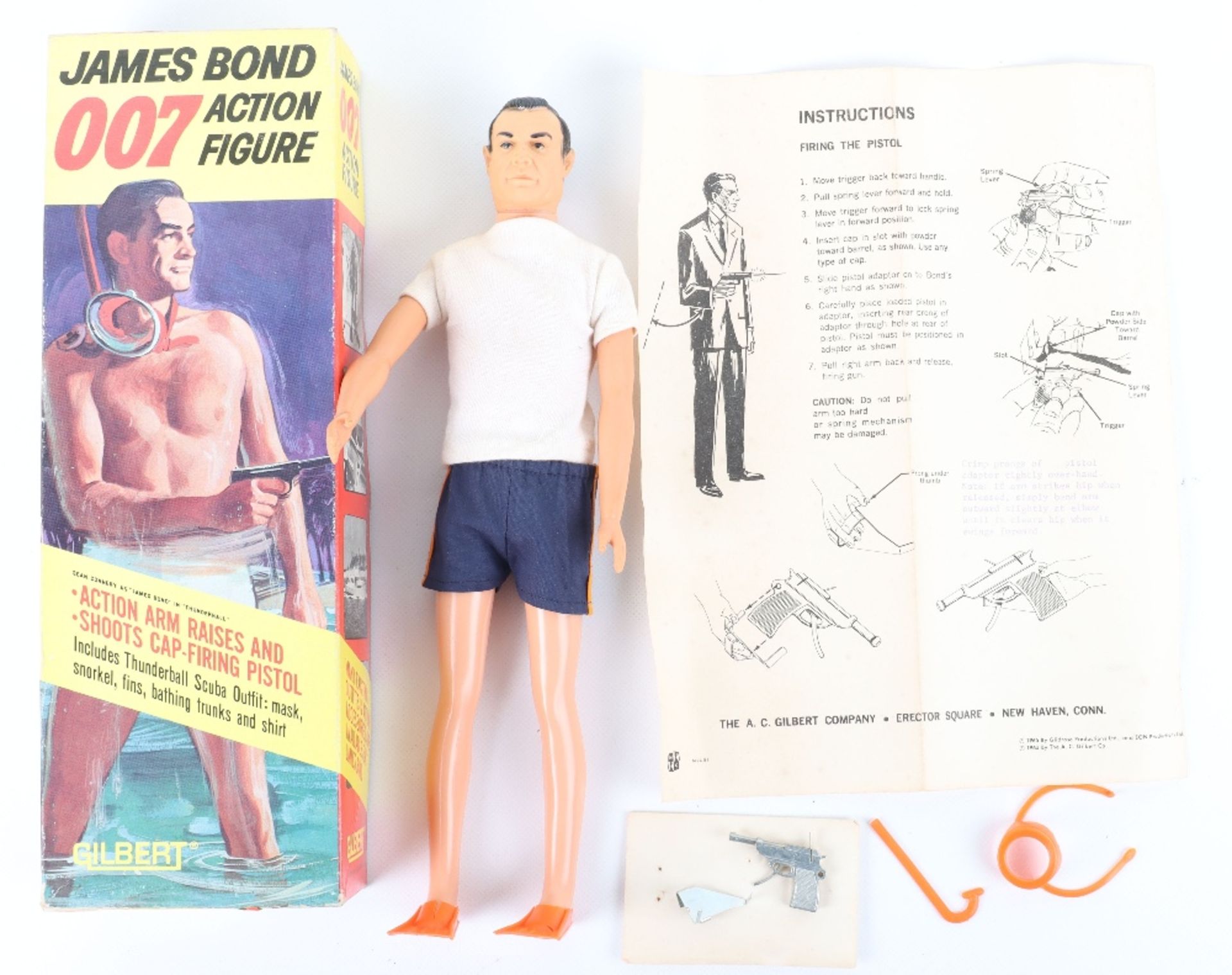 A Gilbert “Thunderball” James Bond Action Figure - Image 3 of 8