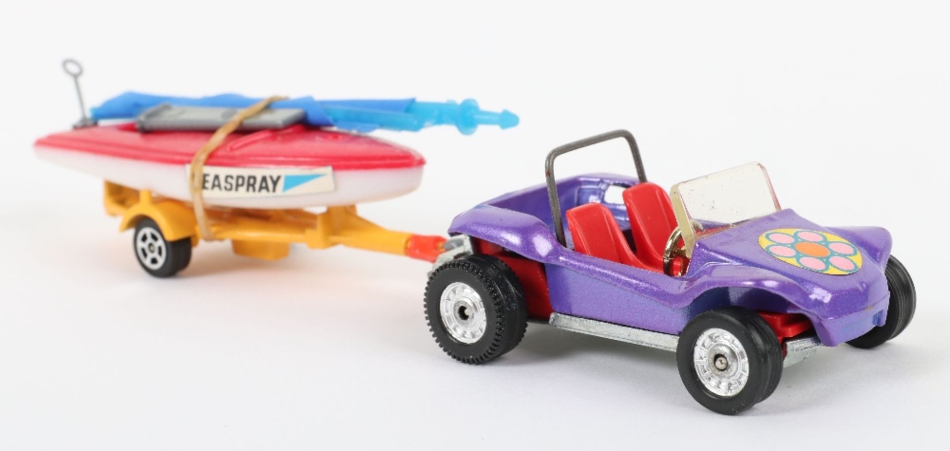 Corgi Toys Whizzwheels Models, Gift set 26 Beach buggy and sailing boat - Bild 3 aus 4
