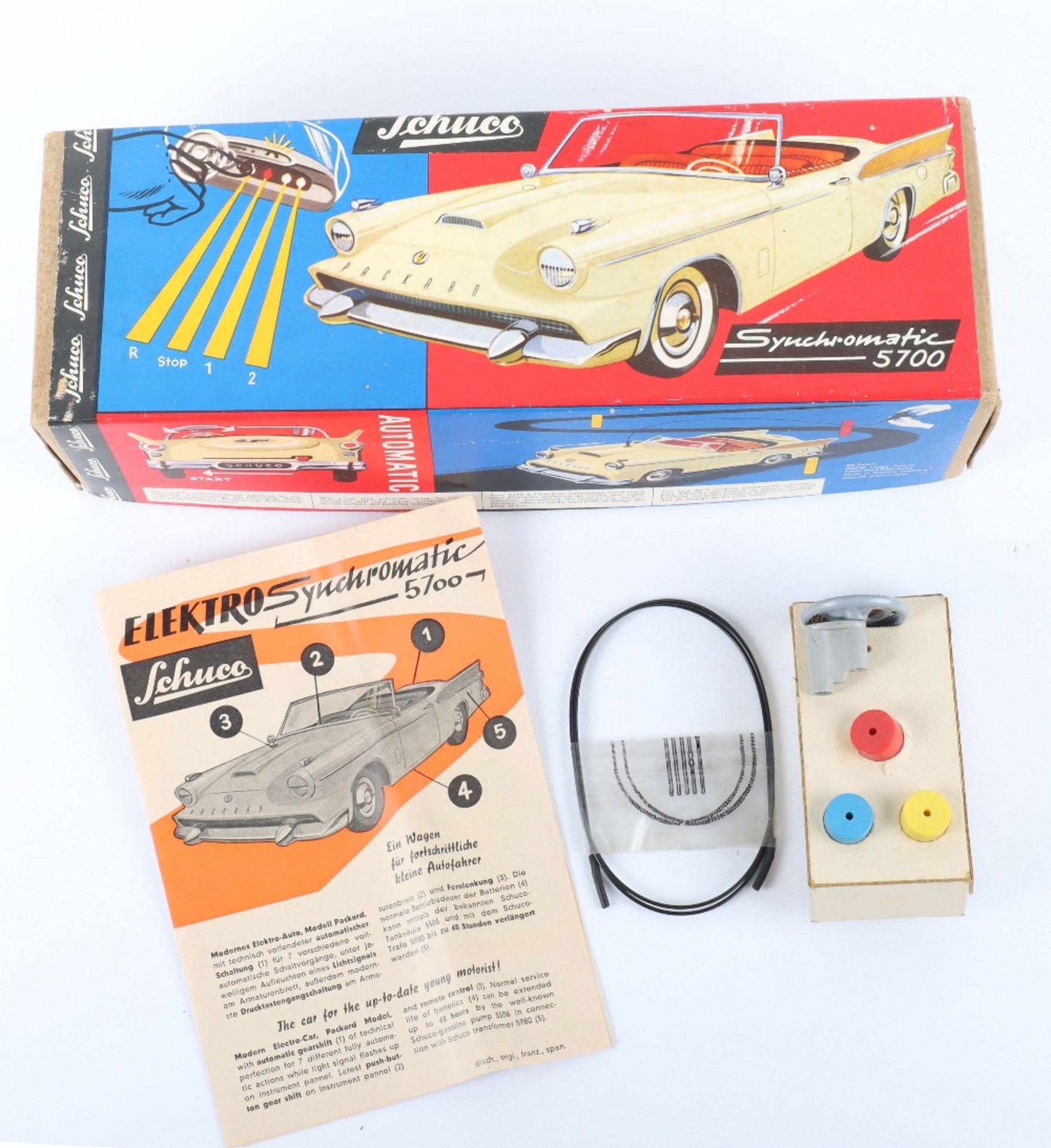 Original Empty Box For Arnold (Western Germany) Nr.3400 Tinplate Toy Car - Bild 7 aus 8