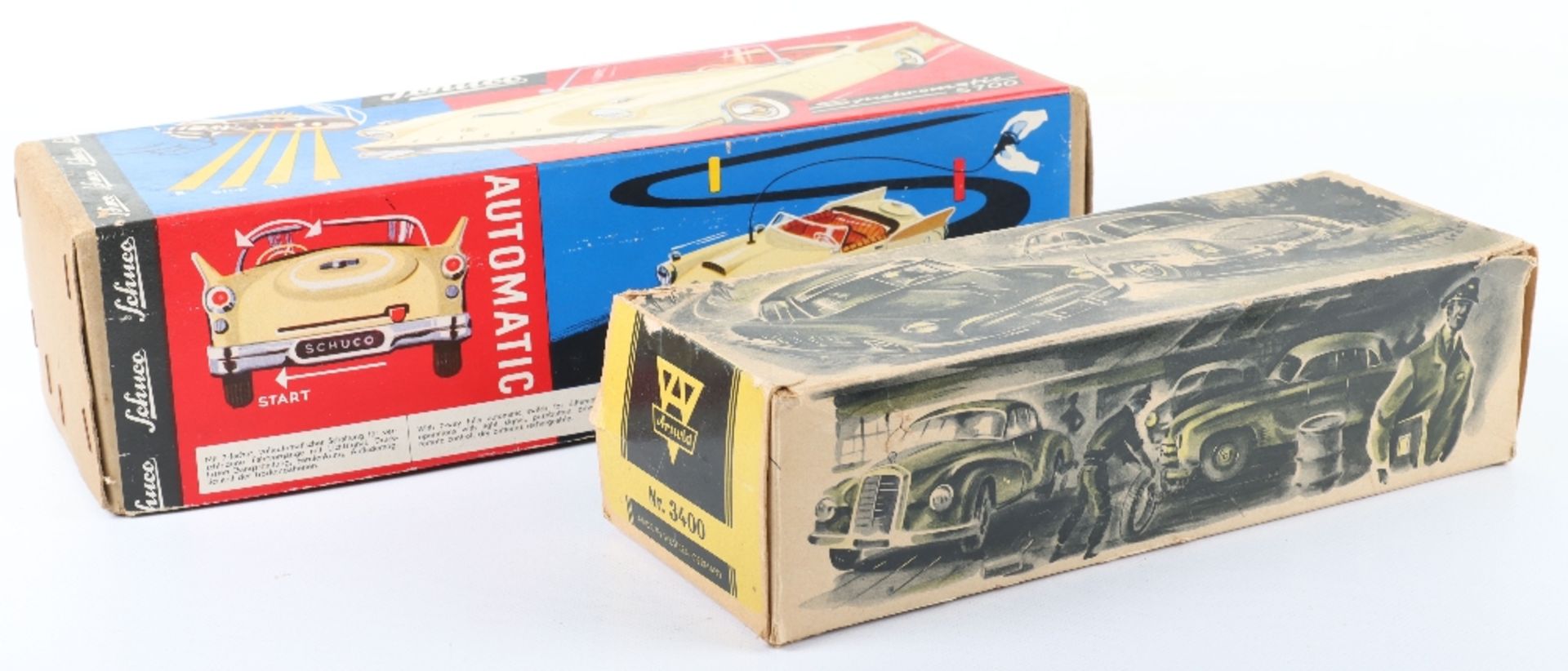 Original Empty Box For Arnold (Western Germany) Nr.3400 Tinplate Toy Car - Bild 3 aus 8