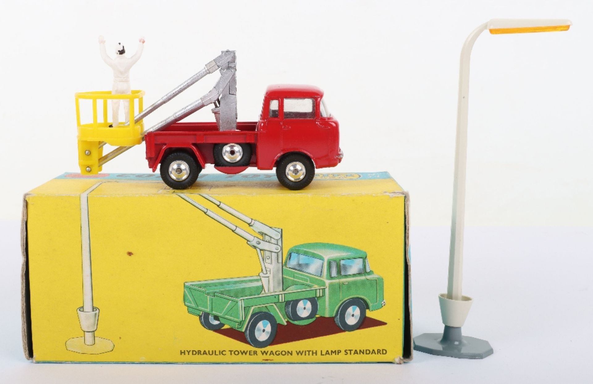 Corgi Toys Gift Set 14 Hydraulic Tower Wagon with Lamp Standard - Bild 2 aus 5