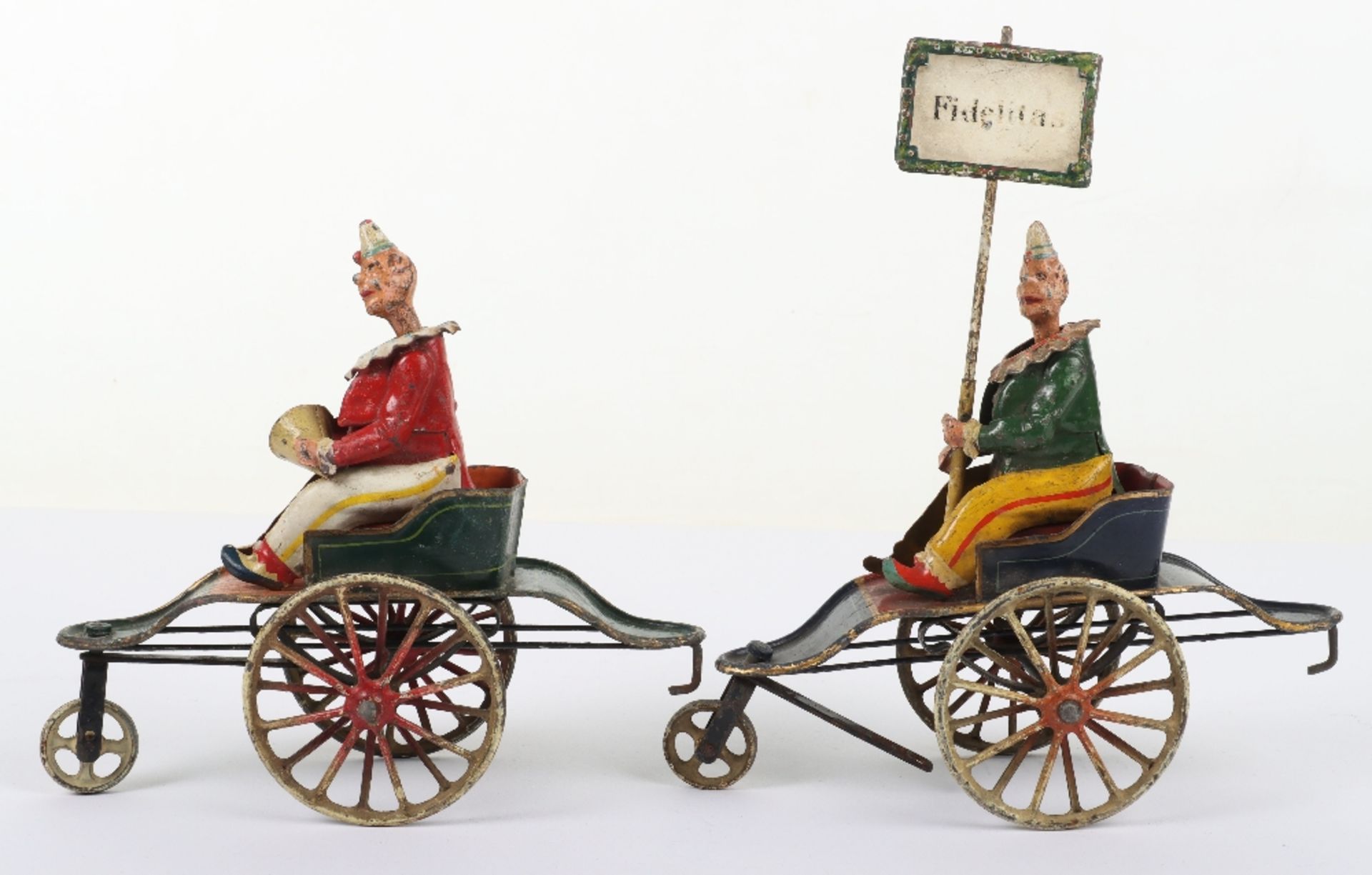 Extremely rare Marklin ‘Fidelitas’ tinplate clockwork Clown Car Train, German circa 1909 - Bild 5 aus 40