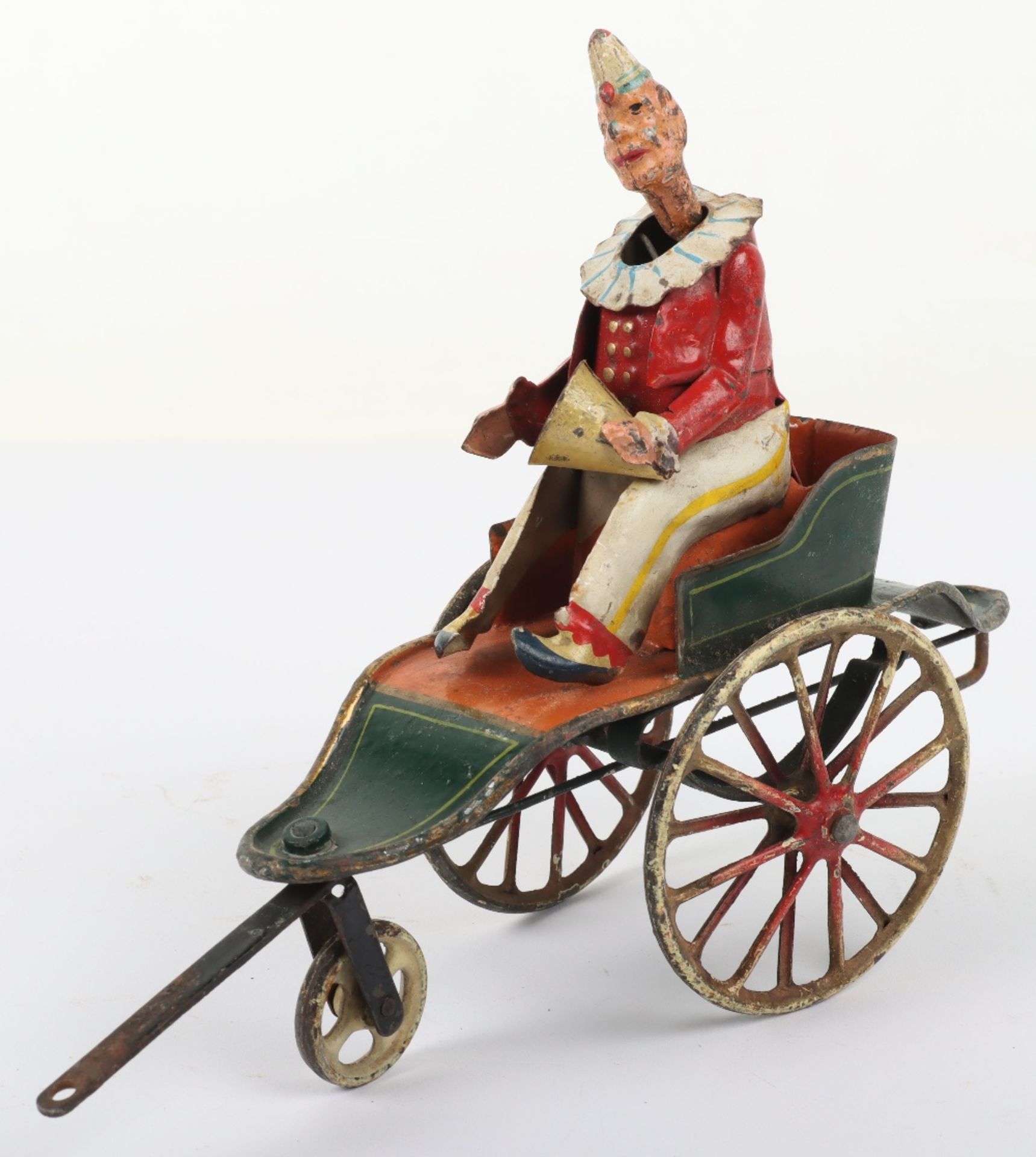 Extremely rare Marklin ‘Fidelitas’ tinplate clockwork Clown Car Train, German circa 1909 - Bild 25 aus 40