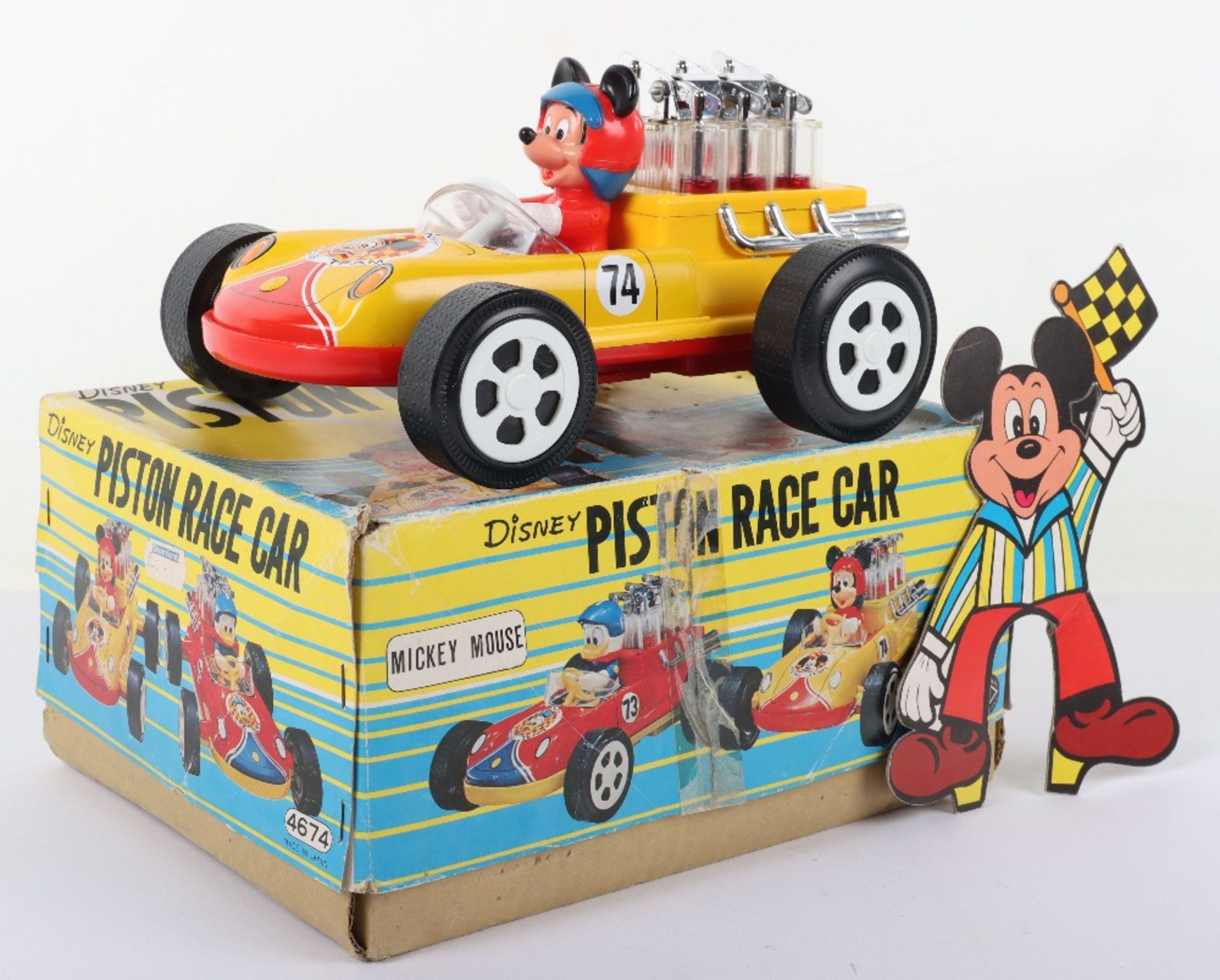 Masudaya (Japan) Disney Piston Race Car Mickey Mouse - Bild 2 aus 8