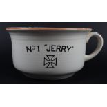 Fieldings Crown Devon WW2 Novelty Chamber Pot