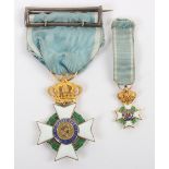 Greek Order of the Redeemer, 1st Type Breast Badge