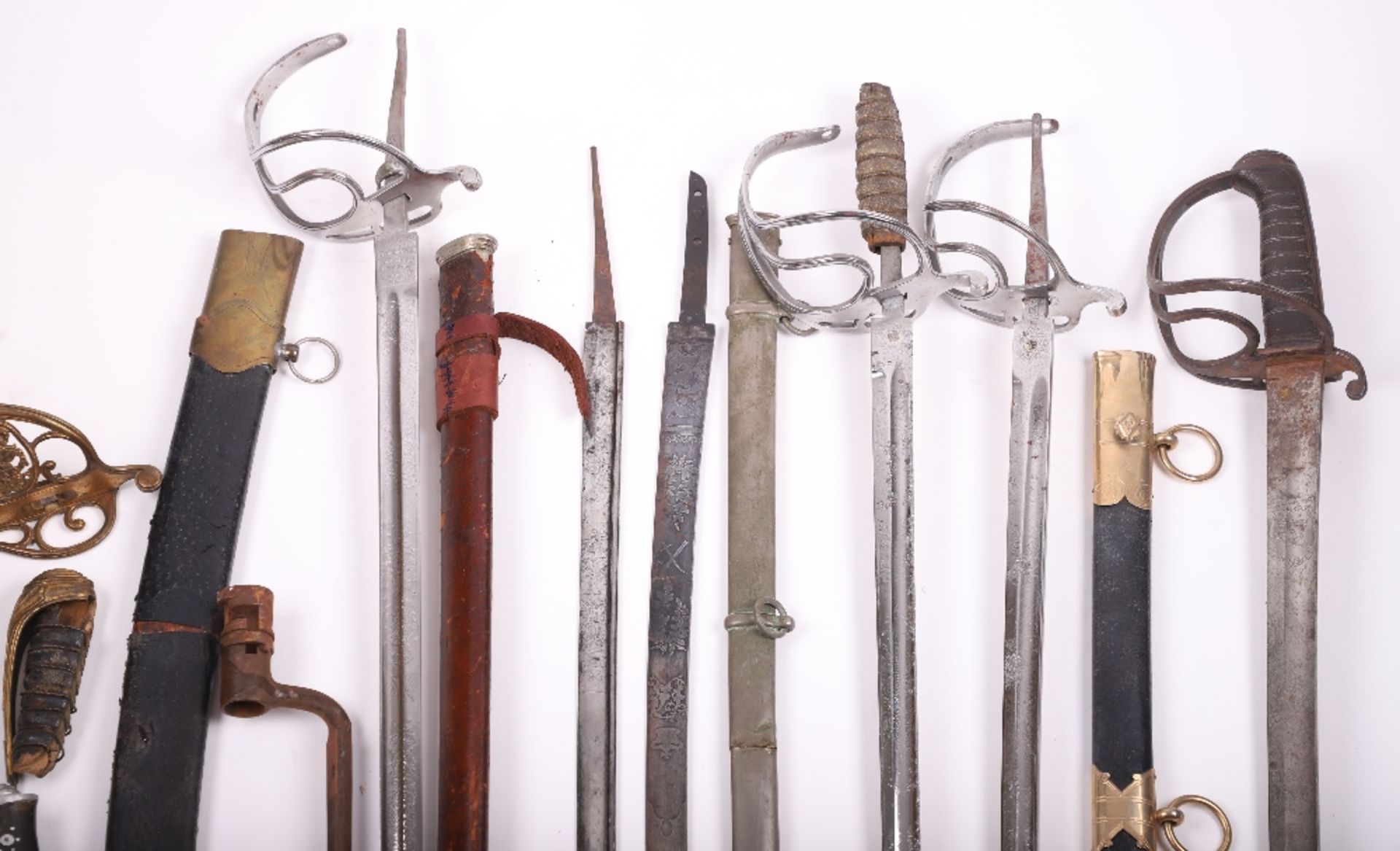 Selection of British Military Sword Parts - Image 3 of 10