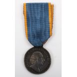 German States, Nassau Medal for Waterloo, 1815