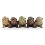 5x WW2 ‘Hitlers Terror’ Bulldog Figures