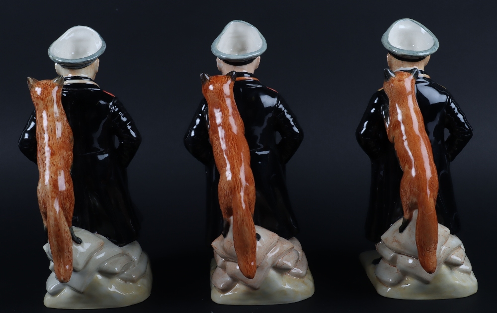 3x Kevin Francis Field Marshall Rommel Figurines - Image 3 of 7