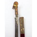 Ottoman Sword Yataghan