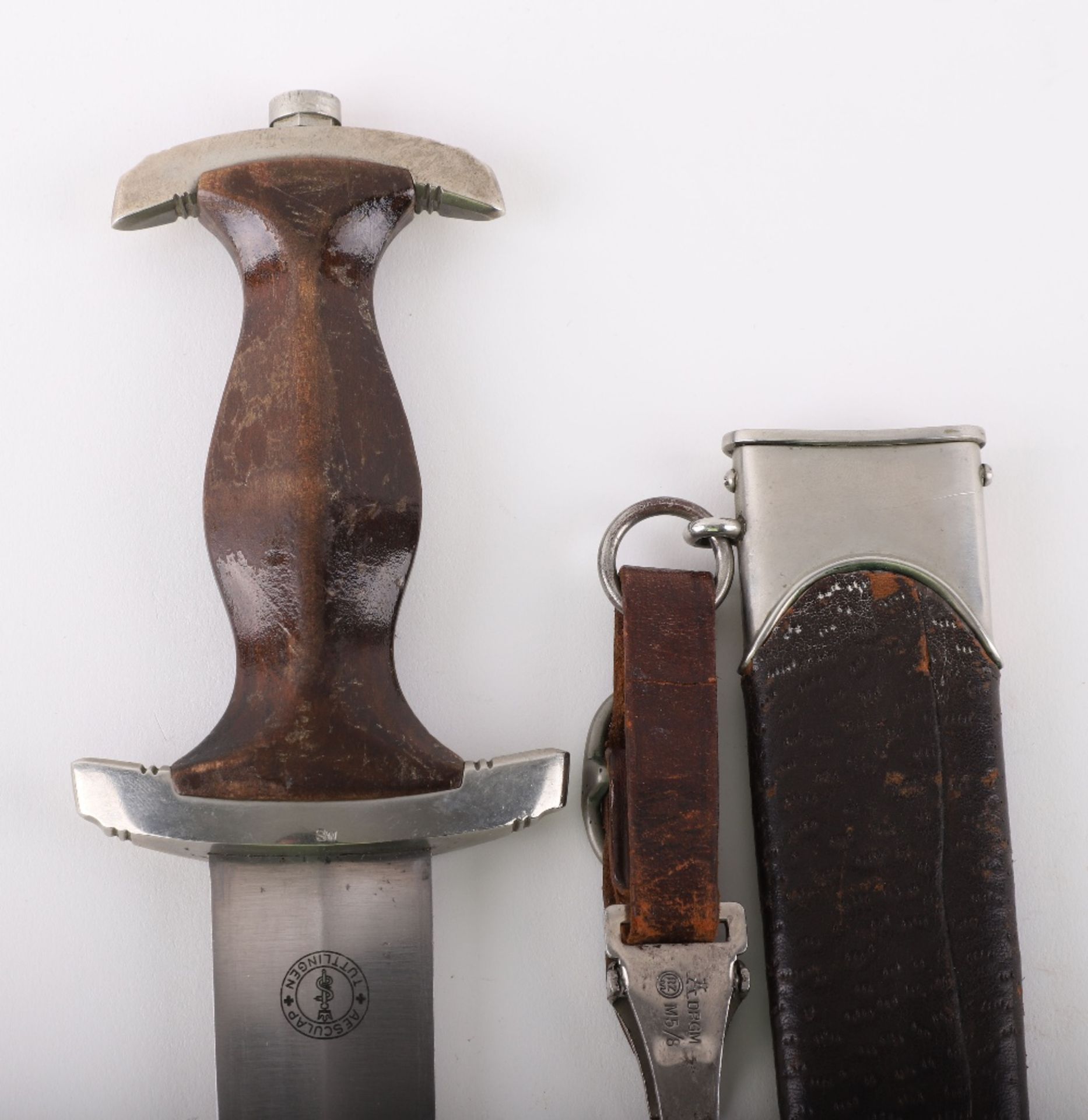 Scarce Third Reich SA Dress Dagger by Aesculap Tuttlingen - Image 9 of 22