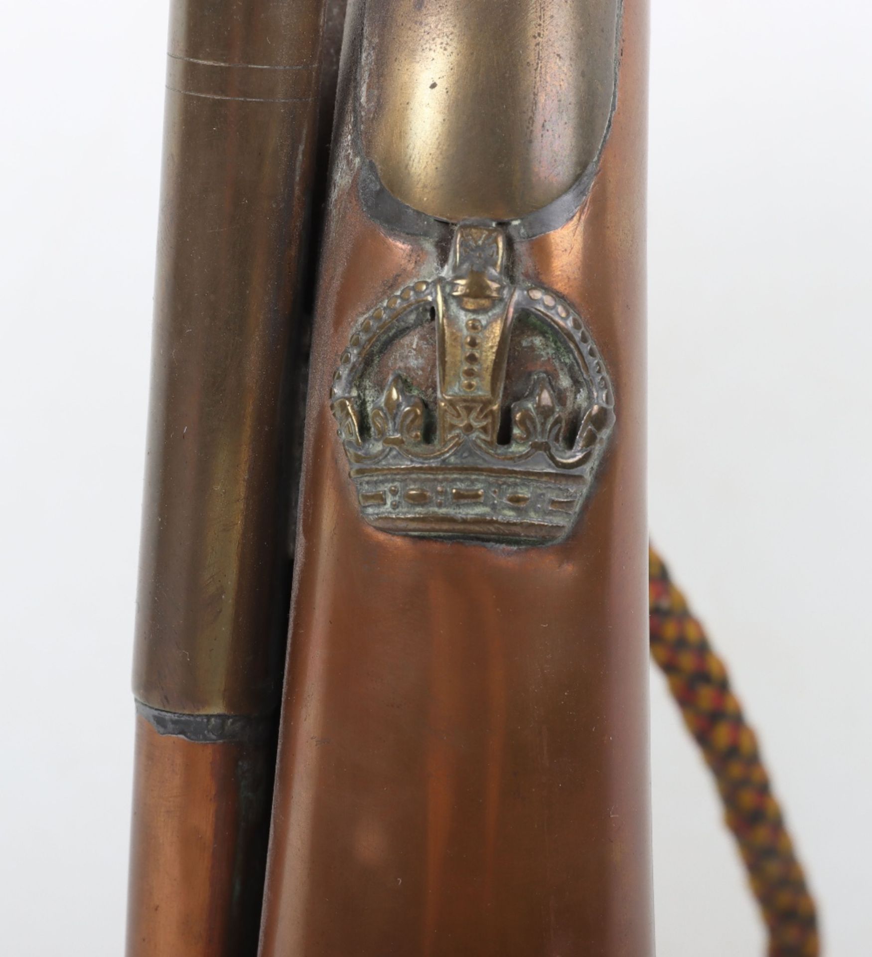 WW1 Period Gloucestershire Regiment Personalised Bugle - Image 4 of 12