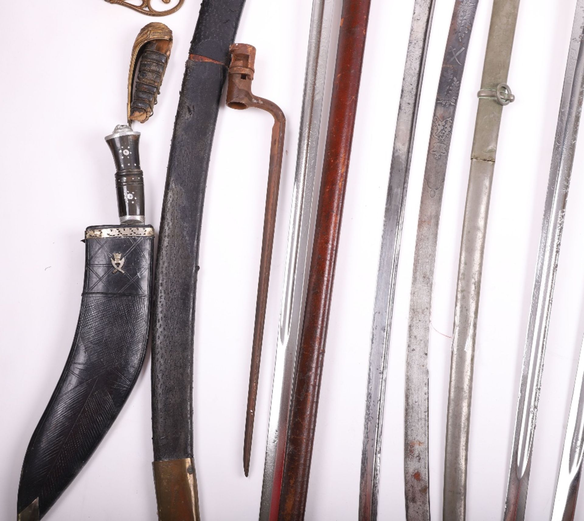 Selection of British Military Sword Parts - Image 6 of 10