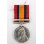 Queens South Africa Medal Awarded to a Gaoler in the Natal Police