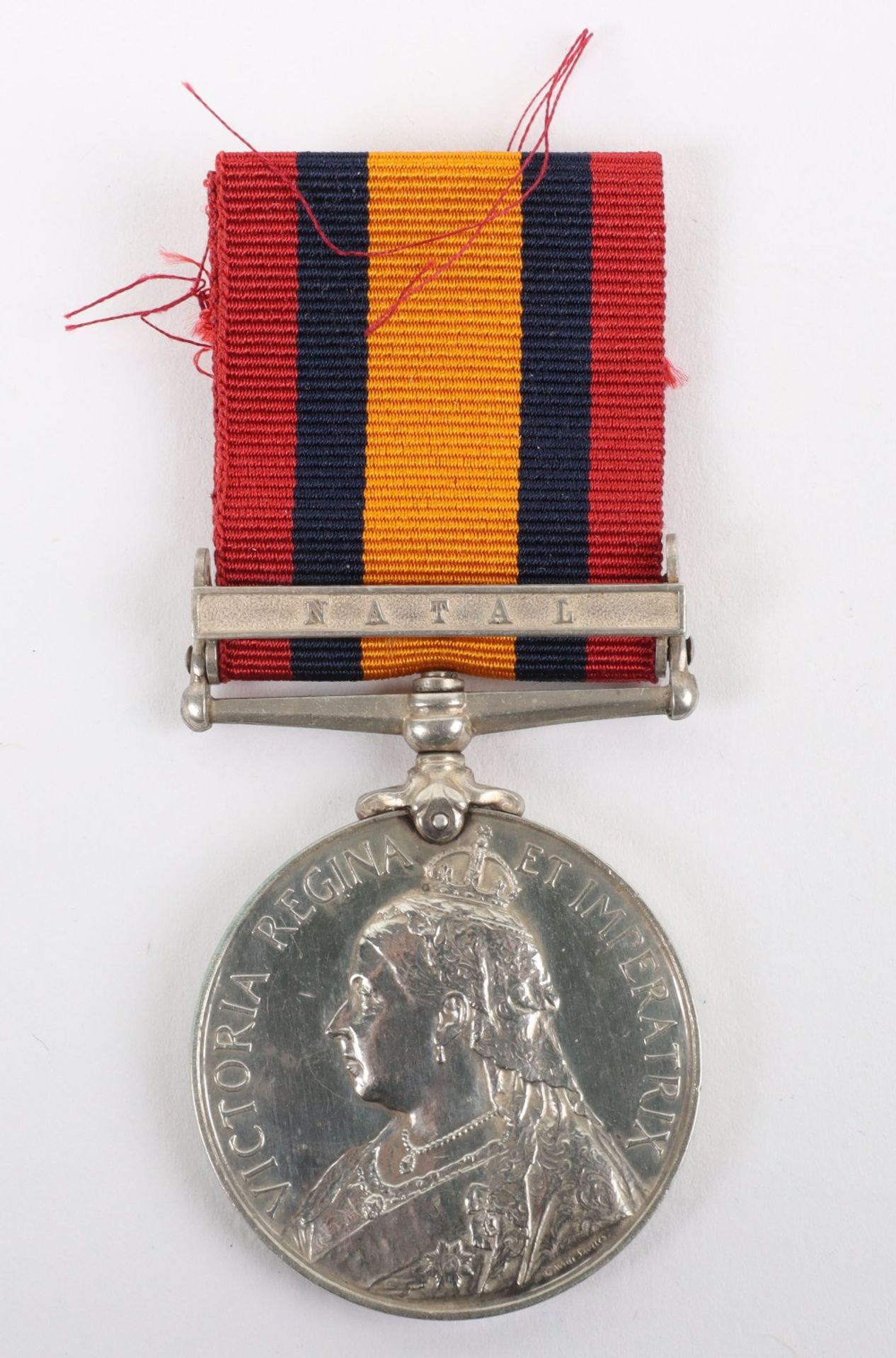 Queens South Africa Medal Awarded to a Gaoler in the Natal Police
