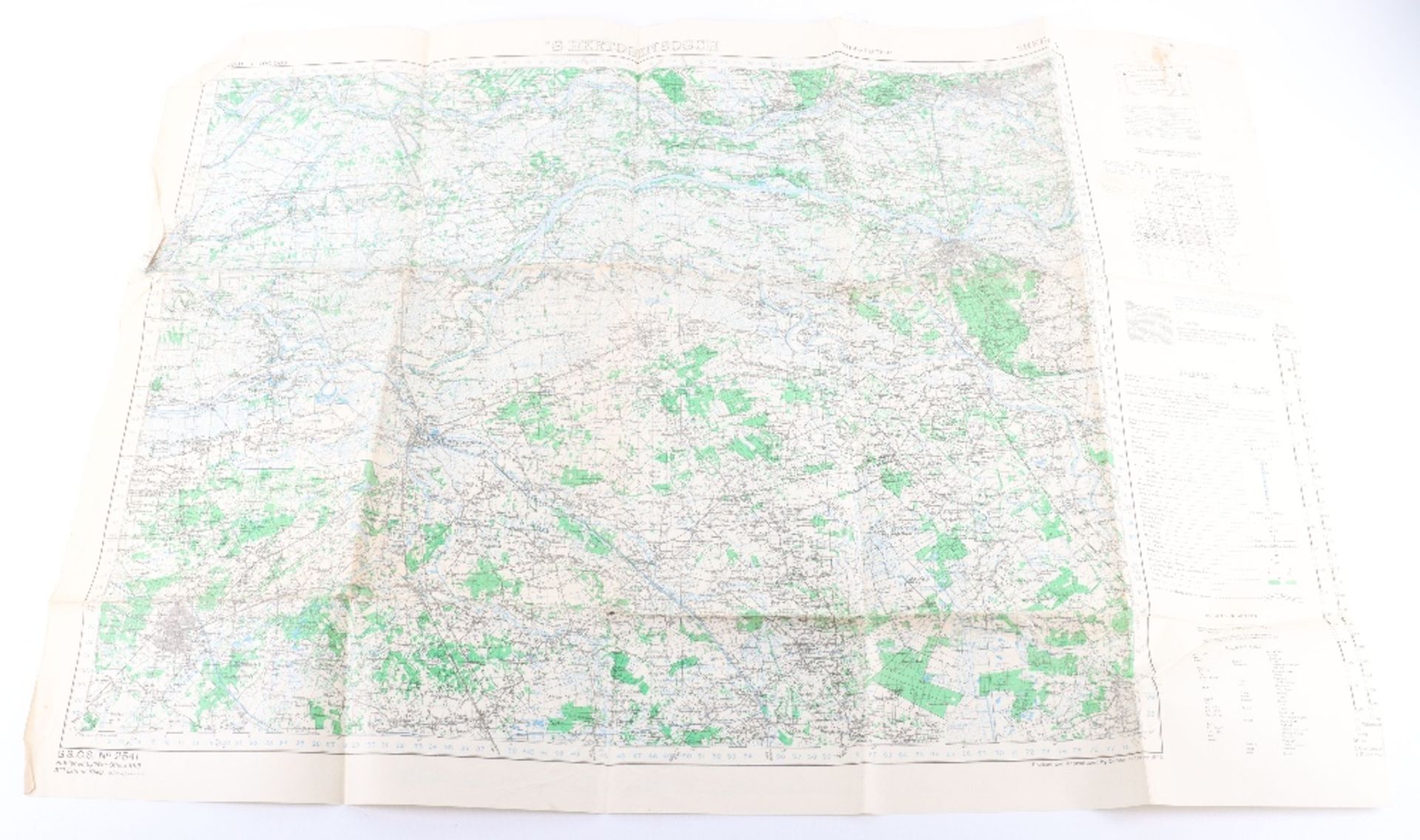 Grouping of WW2 Military Maps of Mostly Occupied Europe - Bild 8 aus 13