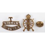 Great War Northern Cyclists Badge Grouping