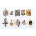 Grouping of French Foreign Legion and Military Badges