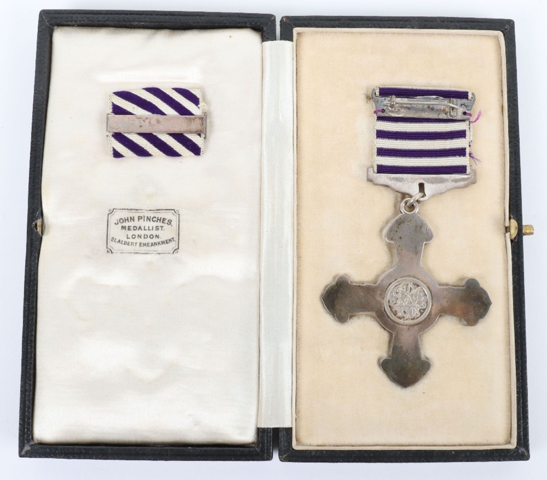 The Outstanding and Rare Great War Western Front Fighter Aces Distinguished Flying Cross and Bar Med - Bild 5 aus 9