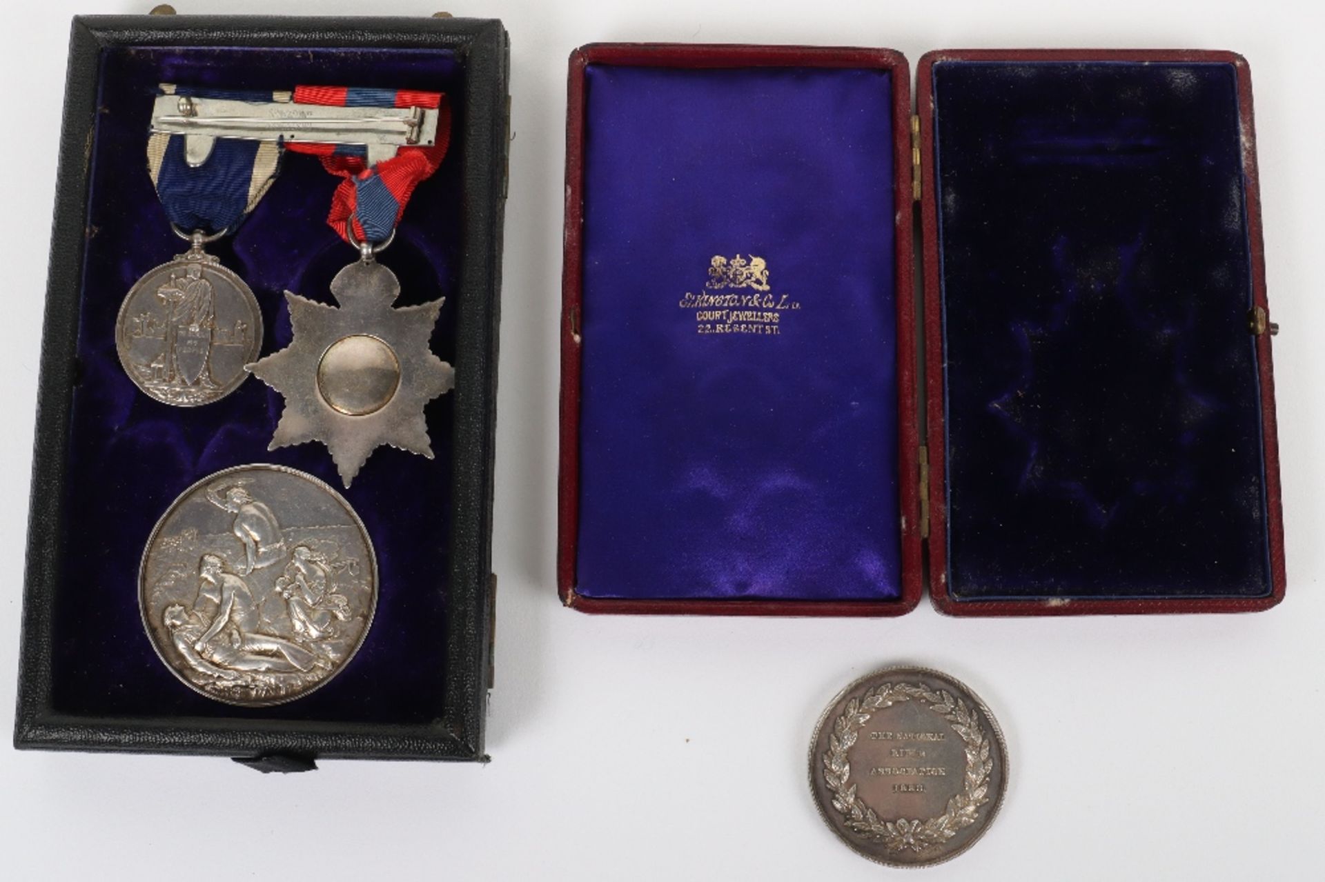 Very Interesting and Unusual Family Medal Groups to the Cuscaden Family from County Wexford, Ireland - Image 2 of 10