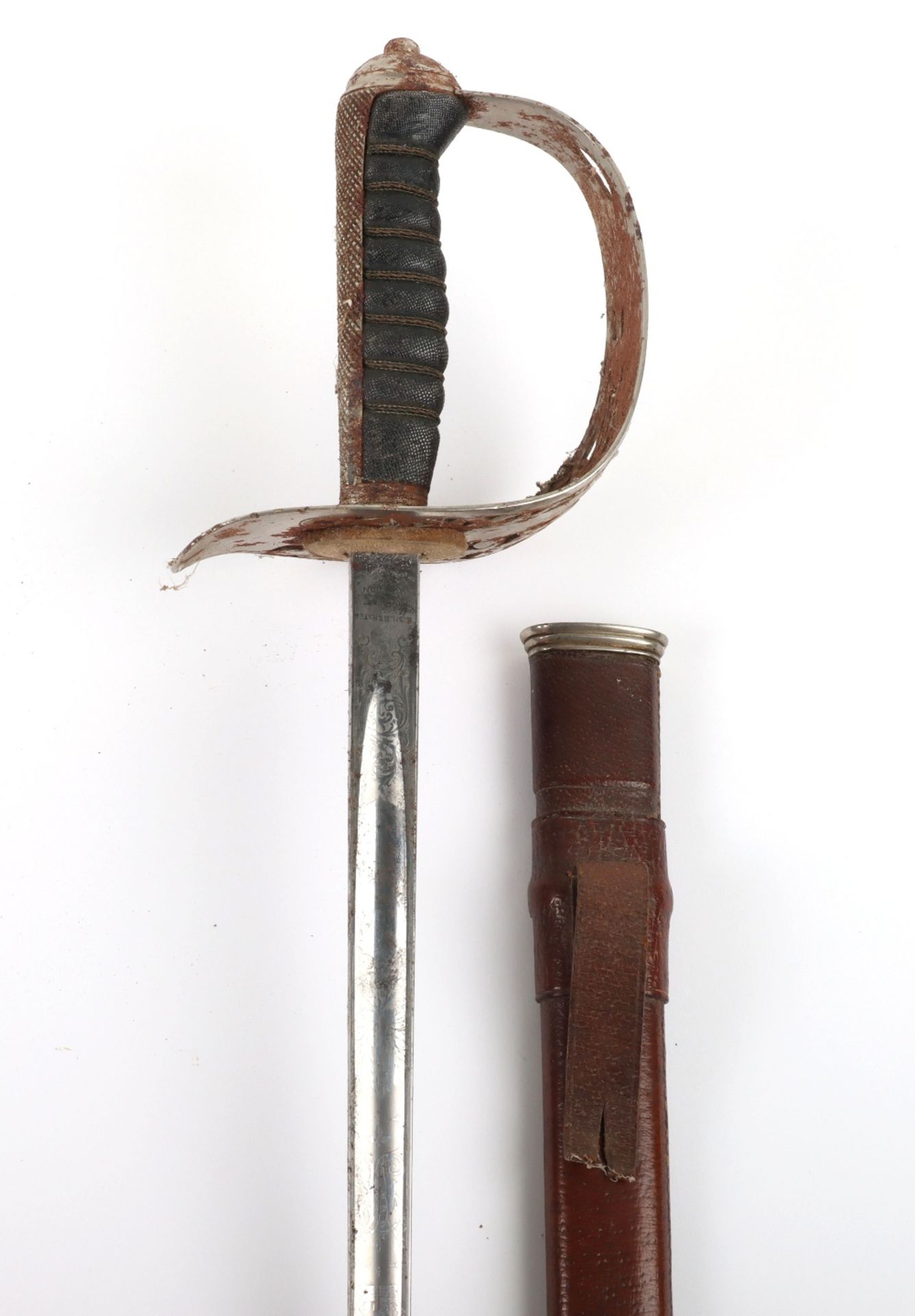 British Victorian 1895 Pattern Infantry Officers Sword - Image 2 of 20