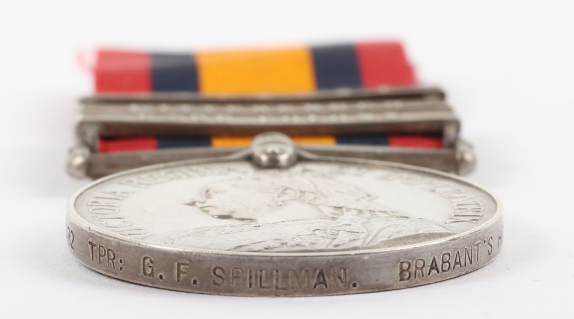 Queens South Africa Medal Awarded to a Trooper in Brabant’s Horse Who Later Served in the Cape Colon - Image 4 of 4