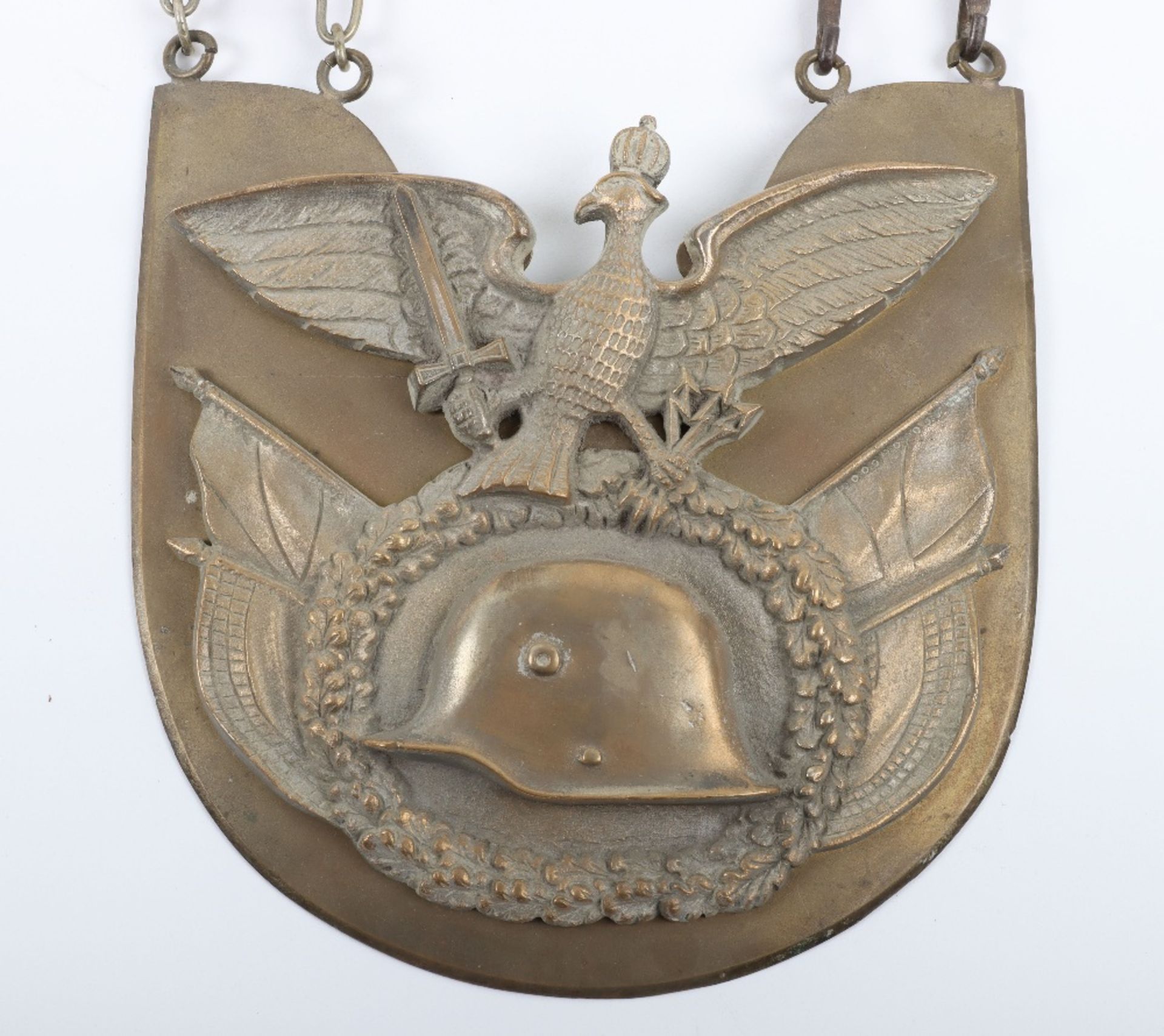 German Stahlhelmbund Flag Bearers Gorget - Image 2 of 6