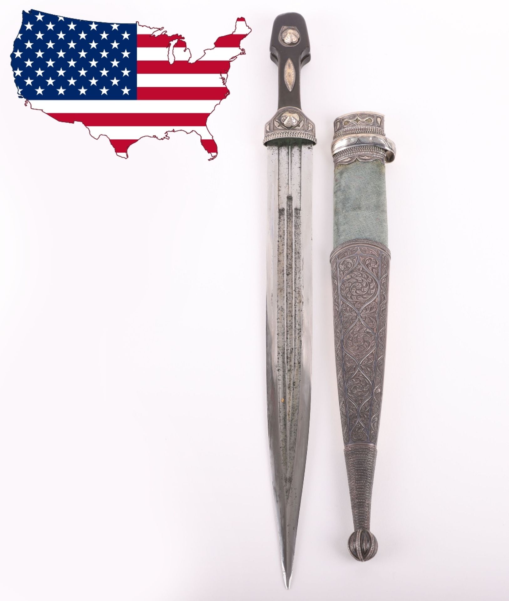 Fine Quality Caucasian Dagger Kindjal