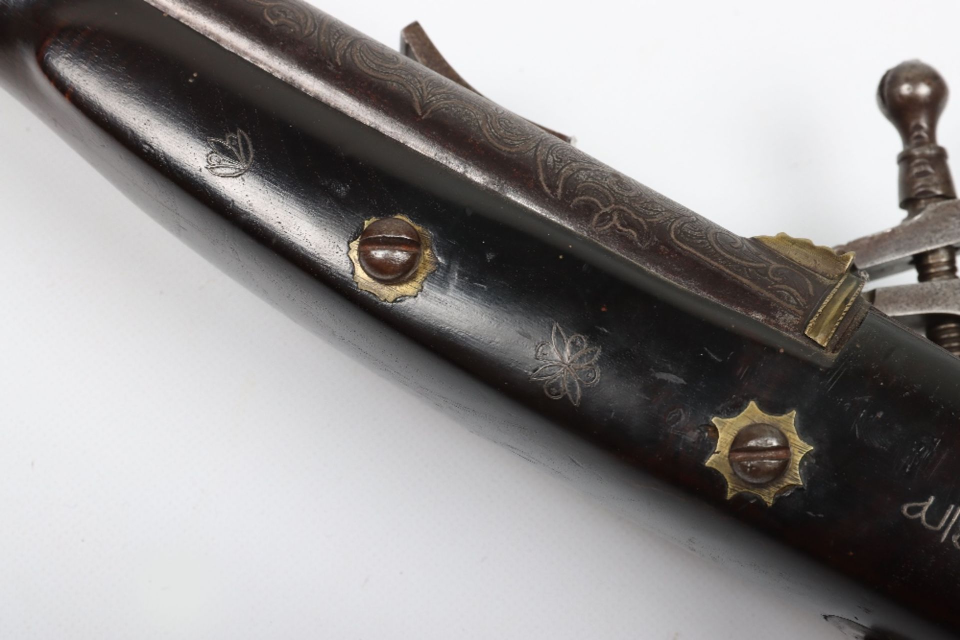 North African Kabyle Snaphaunce Gun, 19th Century - Image 13 of 16